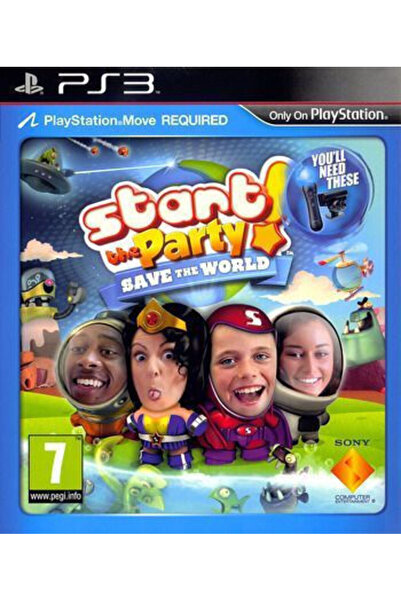 Sony Ξεκίνα το Πάρτι, Σώσε τον Κόσμο PS3 (Μεταχειρισμένο)