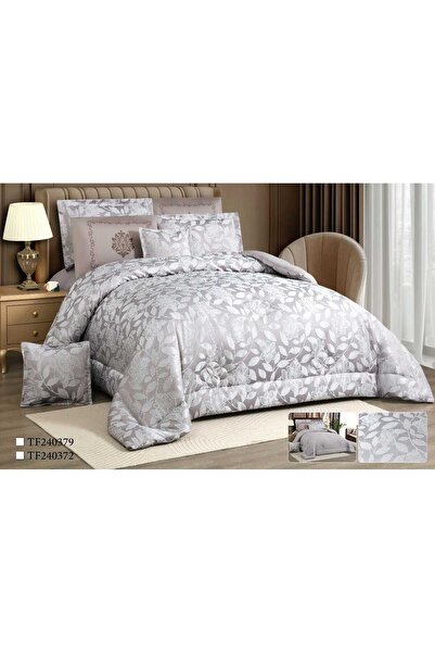 Ropi Rogena Summer Jacquard Bedspread - Soft Cool King Quilt Set 8 Pieces Que...