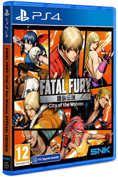 SNK Fatal Fury: City of the Wolves Ειδική Έκδοση Παιχνίδι PS4