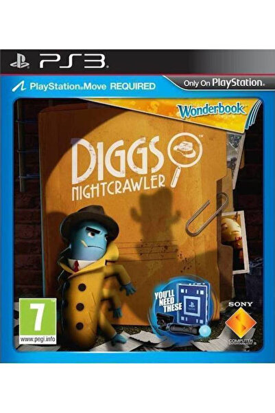 Sony Wonderbook: Diggs Nightcrawler Παιχνίδι PS3