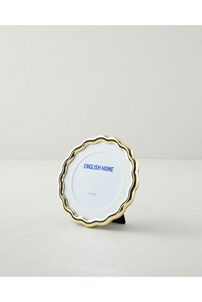 English Home Noah Metal Çerçeve 10x10 cm Gold