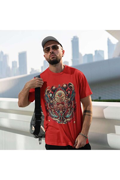 iLovePrints Abstract Ethereal Owl Tshirt