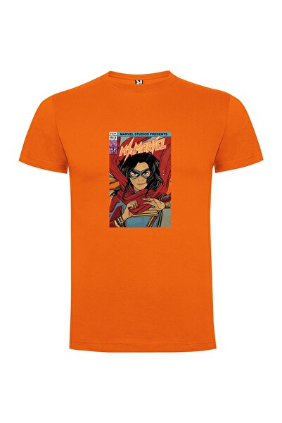 iLovePrints Scarf-Clad Marvel Mix Tshirt