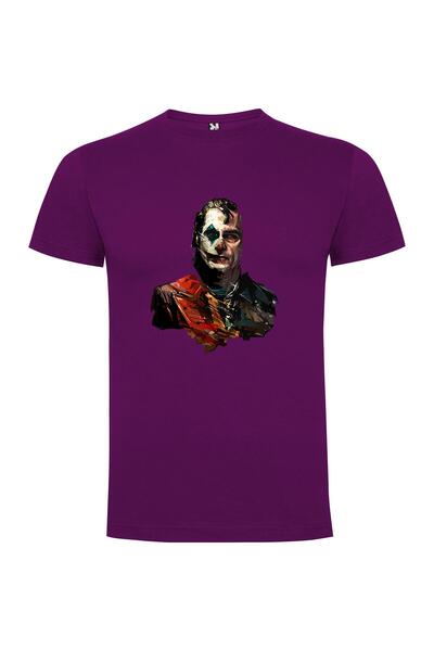 iLovePrints Green-Eyed Joker Portrait Tshirt