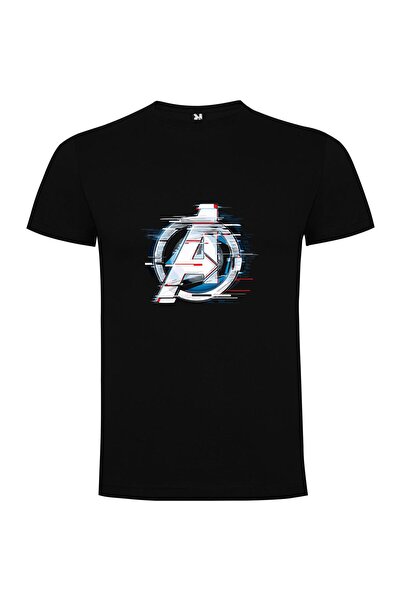 iLovePrints Marvel in Black & Red Tshirt