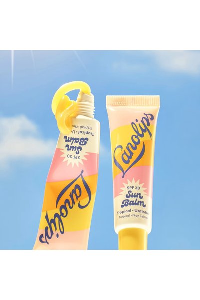 LANOLIPS SUN Sun Balm Spf 30 Tropical Sunscreen Moisturizing Lip Balm 12.5 g