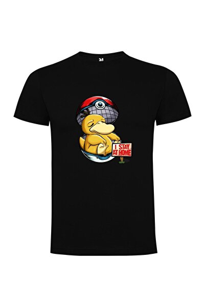 iLovePrints Stay-At-Home Pikachu Tshirt