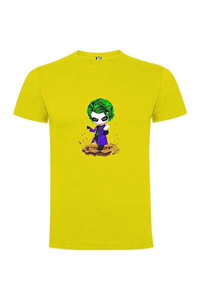 iLovePrints Joker on Wood Tshirt