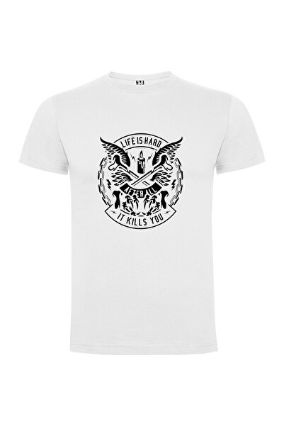 iLovePrints Deadly Life Emblem Tshirt