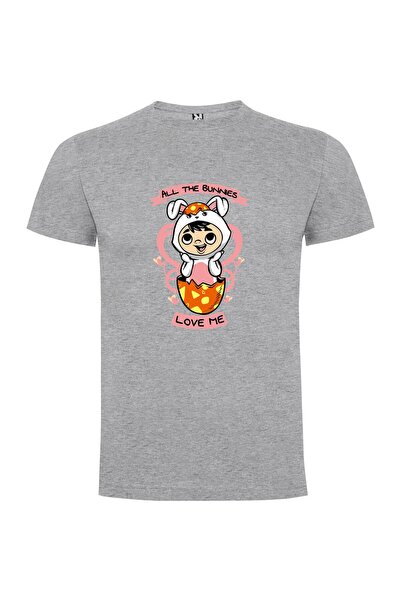 iLovePrints Bunny Love Anthro Art Tshirt