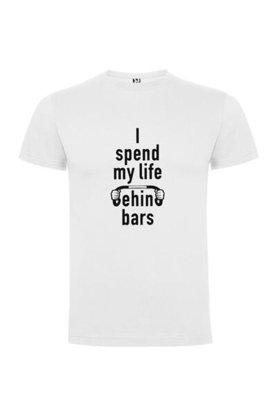 iLovePrints Barred Life Art Inspiration Tshirt