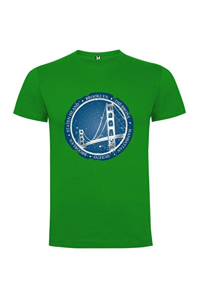 iLovePrints Bridge Skylines Collide Tshirt