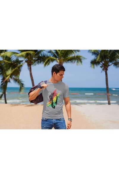 iLovePrints Abstract Reggae Portrait Tshirt