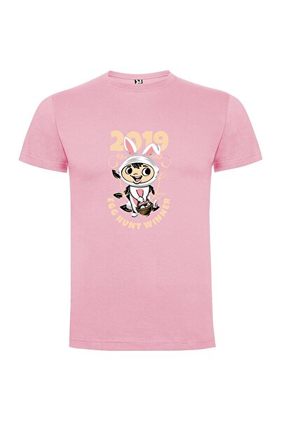 iLovePrints Bunny Basket Design Champ Tshirt