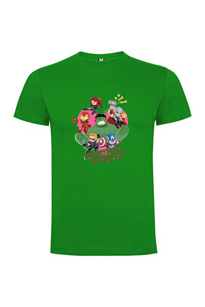 iLovePrints Valentine's Marvelous Cartoon Assembly Tshirt