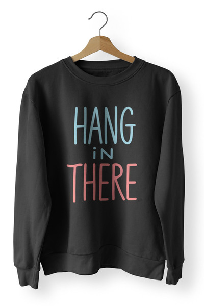 iLovePrints Μακρυμάνικη Μπλούζα Hang In There