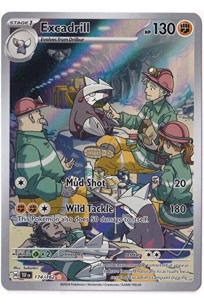 Pokemon Excadrill #174 - Temporal Forces - Kartı (Mint)