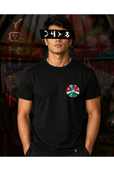 YORUKAN Turan Printed Unisex Regular Fit T-Shirt