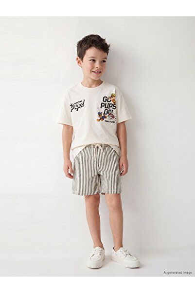 LC Waikiki Paw Patrol Printed Boys' Shorts Set for Style Enthusiasts from Uzg...