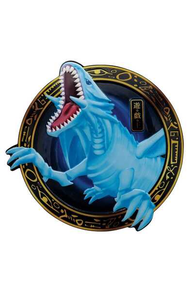 Fanattik Yu-Gi-Oh! Placă de rășină Dragon Alb cu Ochi Albaștri