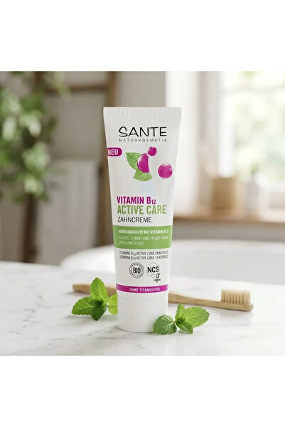 Sante Pastă de dinți cu Vitamina B12 igienă orală vegană 75 ml