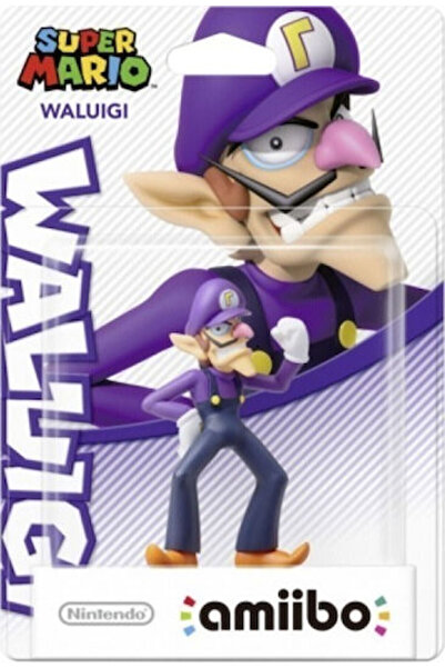 Nintendo Amiibo Super Mario Waluigi Φιγούρα Χαρακτήρα για 3DS Wii U