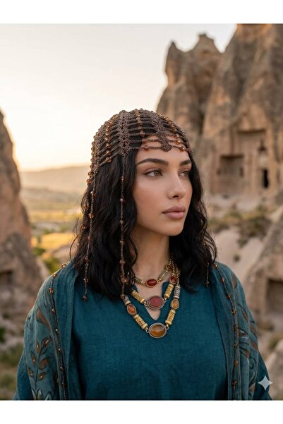 Knit By Busra Hülya Koç El Örgüsü Saç Aksesuarı