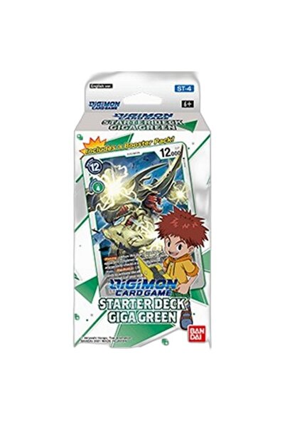 BANDAI Digimon Pachet de început: Giga Green