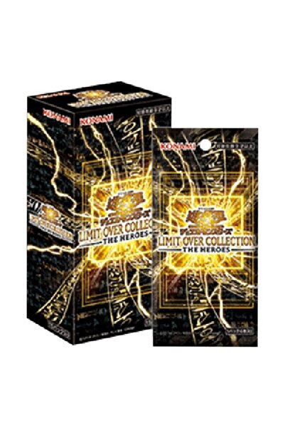 KONAMI Yu-Gi-Oh! Limit Over Collection: Cutie Booster Eroi Japoneză