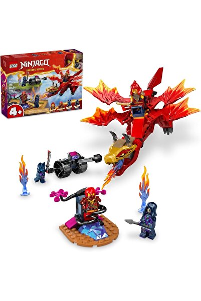 LEGO مجموعة لعب مغامرة معركة التنين من سلسلة نينجاجو كاي مع نموذج قابل للبناء...