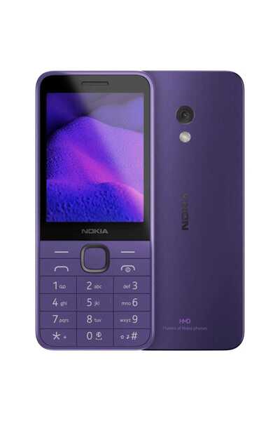 Nokia هاتف 235 4G، ذاكرة وصول عشوائي 64 ميجابايت، سعة تخزين 128 ميجابايت، لون...
