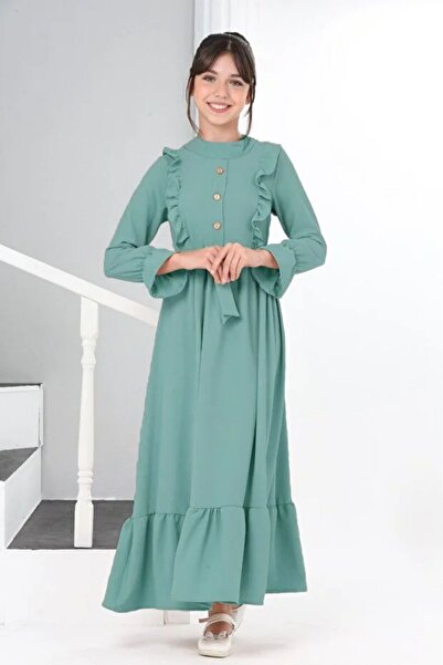 JOGCO Rochie Lungă Fată Aerobin Tesatura In Rochie Hijab Lungime Lungă