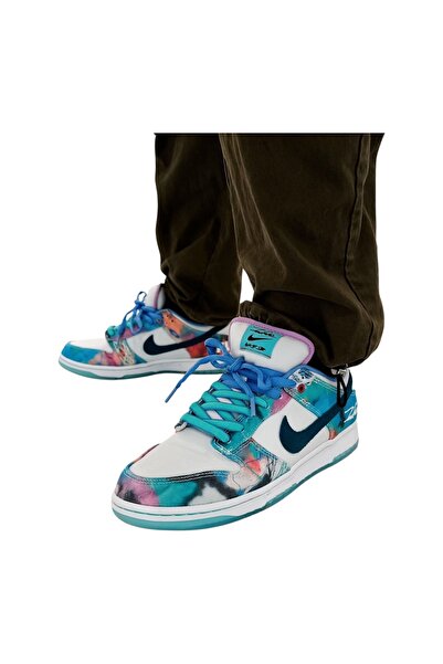 Nikad حذاء نايك x فوتورا لابوراتوريز SB Dunk Low "Bleached Aqua"m