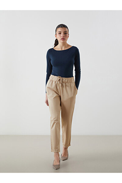 LC Waikiki I Beli Corded Straight Gabardine Women's Trousers from Freezen Store