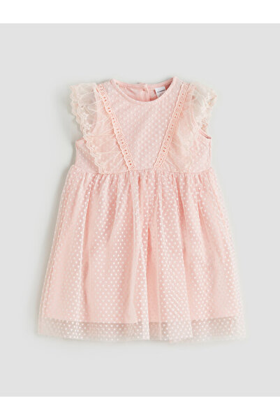 LC Waikiki I Zero Roba Collar Girl's Lace Dress from Freezen Store