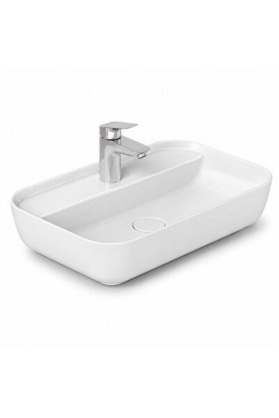 Duratiles Dura Bagno Nexus Çanak Lavabo 60x40 cm. Batarya Delikli Tezgah Üstü...