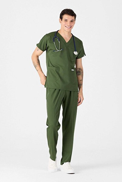 Owlet Medikal Tricou din Lycra verde kaki pentru exfoliere