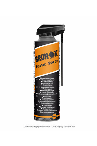Brunox Lubrifiant-degripant TURBO Spray Power-Click