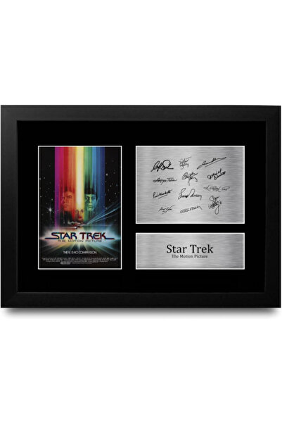 HWC Trading FR A4 Star Trek The Motion Picture Cast William Shatner, Leonard ...