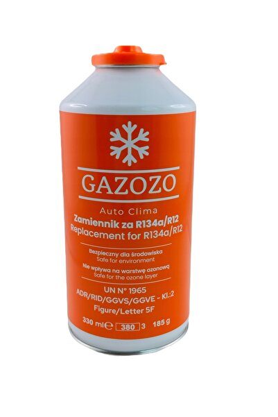 OEM Spray frigorific Gazozo R134a/R12 185g, 330ml, pentru sistem de climatiza...