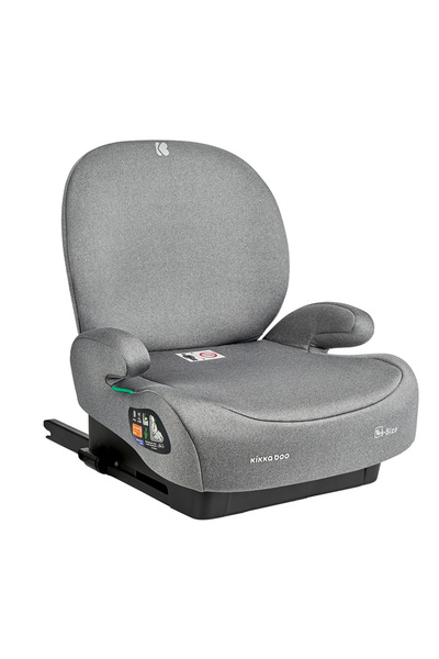 Kikka Boo Scaun auto înălțător i-Boost i-Size ISOFIX 125-150 cm - Gri deschis