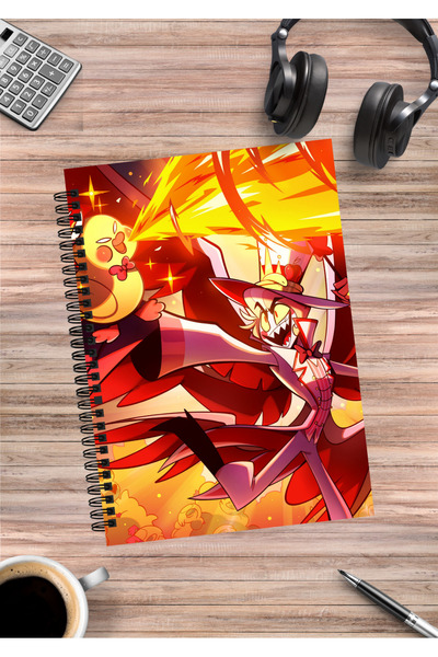 mertfigur Caiet spiralat Hazbin Hotel Anime A5 (50 de foi)
