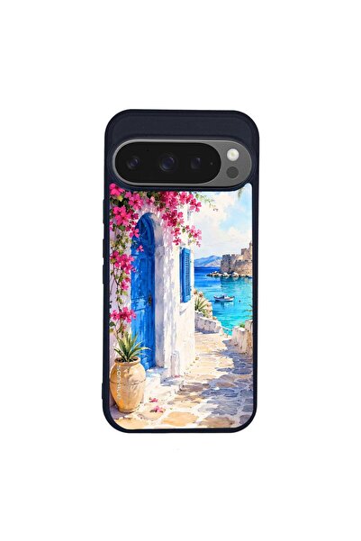 Sonique Θήκη Greek Island Muse Series για Google Pixel 9 Pro 5G Σοκάκι Ρόδου