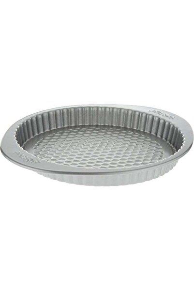 Prestige Loose Base Flan Dish 9 Metal Chrome 23cm