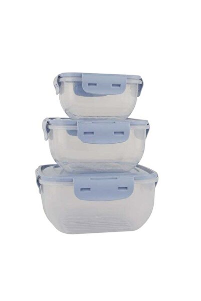 DELCASA Cook And Lock Square Storage Container 3 Piecess DC2575 Oven Electric...
