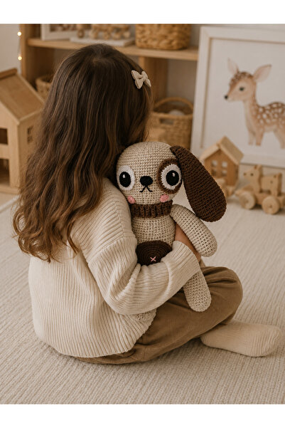 KayNal Amigurumi Kadife Örgü Oyuncak Uyku Arkadaşı
