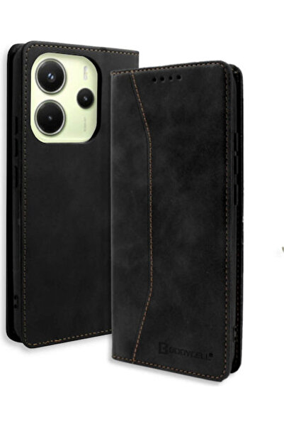 Other Θήκη Bodycell από Συνθετικό Δέρμα / Δέρμα Μαύρο (Xiaomi Note 14 5G) Κωδ...