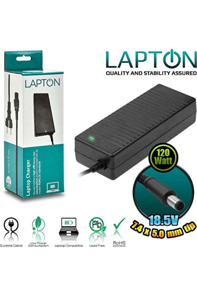 HP Φορτιστής λάπτοπ AC21 120W 18.5V με αποσπώμενο καλώδιο τροφοδοσίας