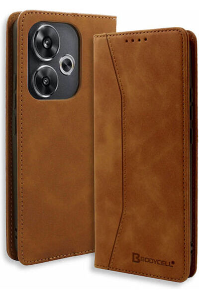 Other Bodycell Book Synthetic Leather / Leather Brown (Xiaomi Poco F6 5G) Cod...