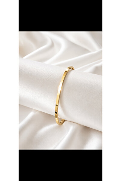 GB Sign Premium Gold İnce Bilezik